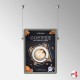 Double-Sided Ceiling Hanging Poster Frame Kit (Retail Window Displays)