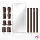 Double-Sided Mirror Glass Hanging System (Complete, Mirror & Fittings)