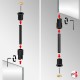 Double-Sided Mirror Glass Hanging System (Complete, Mirror & Fittings)