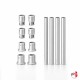 Frameless Mirror Glass Hanging Kit (Fittings Only, No Mirror)
