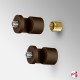 Wall-to-Wall Rod Display Fittings, Various Colours (Rod Not Included)