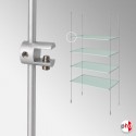 Rod Shelf Support, Colours (10MM Horizontal-Grip)