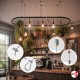 Ceiling Oval Grid Hanging Kit (Suspension Cables & Capsule Mesh Panel)