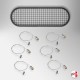 Ceiling Oval Grid Hanging Kit (Suspension Cables & Capsule Mesh Panel)