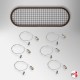 Ceiling Oval Grid Hanging Kit (Suspension Cables & Capsule Mesh Panel)