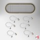 Ceiling Oval Grid Hanging Kit (Suspension Cables & Capsule Mesh Panel)