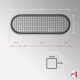Ceiling Oval Grid Hanging Kit (Suspension Cables & Capsule Mesh Panel)