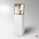 Easel-Top Display Plinth (A1 Picture Stand On Pedestal/Podium)
