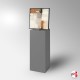 Easel-Top Display Plinth (A1 Picture Stand On Pedestal/Podium)