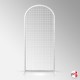 Freestanding Arch Panel Display Mesh (200CM Upright Gridwall Partition)