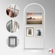 Freestanding Arch Panel Display Mesh (200CM Upright Gridwall Partition)
