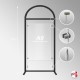 Arch Display Panel With A1 Poster Holder (Freestanding Frame & Acrylic Pocket, Portrait & Landscape)