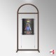 Arch Display Panel With A1 Poster Holder (Freestanding Frame & Acrylic Pocket, Portrait & Landscape)