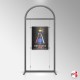 Arch Display Panel With A1 Poster Holder (Freestanding Frame & Acrylic Pocket, Portrait & Landscape)