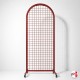 Mobile Arch Panel Display Mesh (200CM Freestanding Gridwall Partition On Castors)
