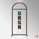 Arch Display Panel With A4 Poster Holders (Freestanding Frame & 16 Acrylic Pockets, Portrait & Landscape)