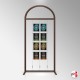 Arch Display Panel With A4 Poster Holders (Freestanding Frame & 16 Acrylic Pockets, Portrait & Landscape)