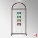 Arch Display Panel With A4 Poster Holders (Freestanding Frame & 16 Acrylic Pockets, Portrait & Landscape)