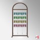 Arch Display Panel With A4 Poster Holders (Freestanding Frame & 16 Acrylic Pockets, Portrait & Landscape)