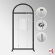 Arch Display Panel With A3 Poster Holders (Freestanding Frame & 9 Acrylic Pockets, Portrait & Landscape)