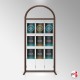 Arch Display Panel With A3 Poster Holders (Freestanding Frame & 9 Acrylic Pockets, Portrait & Landscape)