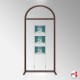 Arch Display Panel With A3 Poster Holders (Freestanding Frame & 9 Acrylic Pockets, Portrait & Landscape)