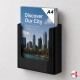 Self-Adhesive Brochure Holder, A4 A5 DL (White, Black, & Clear Acrylic Leaflet Pockets)