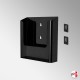 Self-Adhesive Brochure Holder, A4 A5 DL (White, Black, & Clear Acrylic Leaflet Pockets)