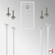 Rod Suspended Grid Mesh Panel Kit (Ceiling Hanging Gridwall Display)