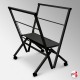 Standard Print Browser, Folding Poster V-Rack (Metal)