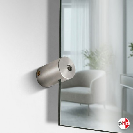 Mirror Clamp Wall Mounted Glass Support (Heavy Duty Bracket)