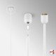 A0 Ceiling Rod Display System (Complete Ceiling Fittings & Poster Pocket Set, Portrait & Landscape)
