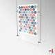 A4 Ready-made Rod Set, Ceiling Fittings & Poster Pockets (Portrait & Landscape)