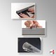 Metal Poster Hangers - Aluminium Snap Strips for Paper Sizes A4 to A0 & B3 to B0 (White, Silver, Black, Gold, Red, Pink)