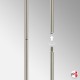 Ceiling-to-Floor Rod Display System, A1 & A0 (Complete Rod Fittings & Poster Pocket Set, Portrait & Landscape)