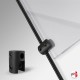 Ceiling-to-Floor Rod Display System, A1 & A0 (Complete Rod Fittings & Poster Pocket Set, Portrait & Landscape)