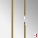 Ceiling-to-Floor Rod Display System, A1 & A0 (Complete Rod Fittings & Poster Pocket Set, Portrait & Landscape)