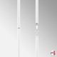 Ceiling-to-Floor Rod Display System, A1 & A0 (Complete Rod Fittings & Poster Pocket Set, Portrait & Landscape)