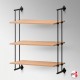 Wall-to-Wall Rod Display Wooden Shelf Kit (Rod Fittings Only, No Shelves!)