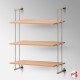 Wall-to-Wall Rod Display Wooden Shelf Kit (Rod Fittings Only, No Shelves!)