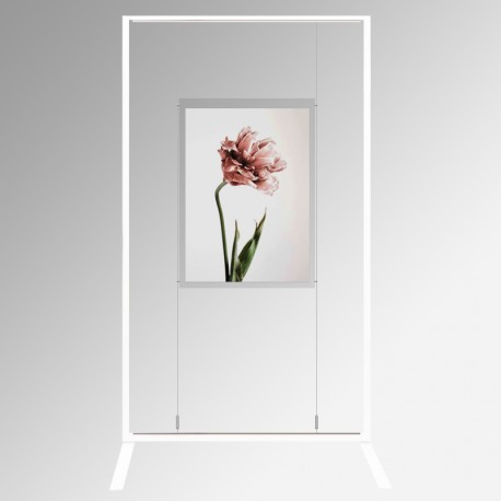 Display Panel Stand A1, White (x1)