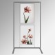 Display Panel Stand A1, Silver (x2)
