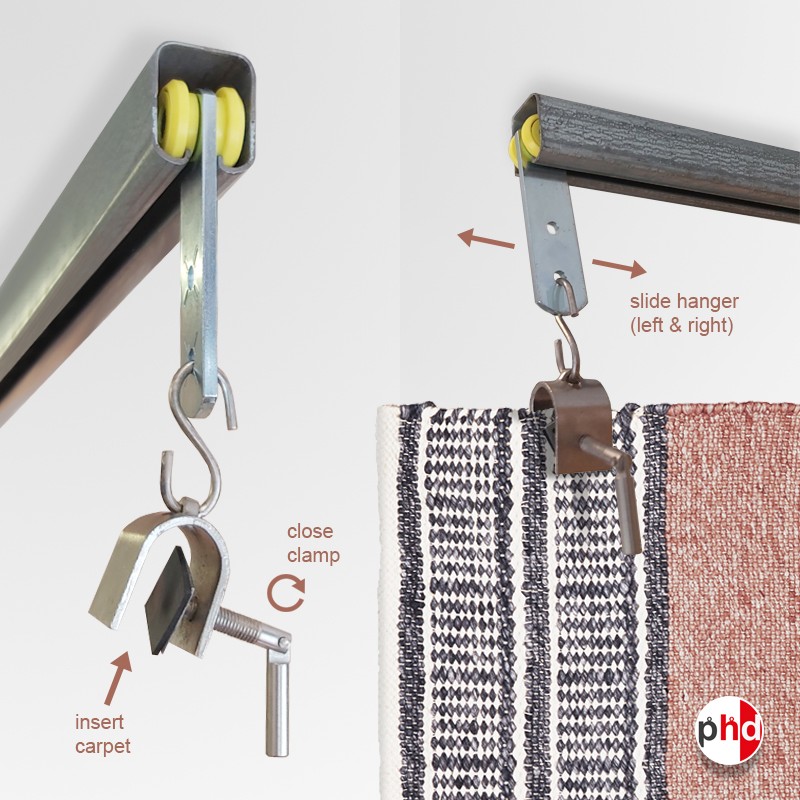 RUG CLIPS Heavy Duty Hanging Clip/Rug Grippers/Rug Holders/Rug Hangers