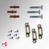 Anti-theft Picture Hanging Kit, Security Frame Hangers & T-Screws Set