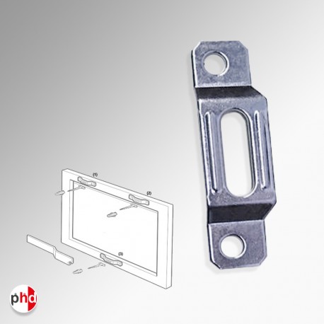 Security T-Bracket for Anti-theft Picture Hanging Kit (Pack of 100)