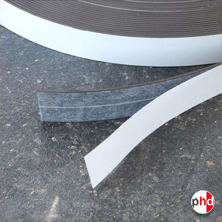 Magnetic Self Adhesive Tape, Indoor & Outdoor Magnet Strip with Sticky-Side (Various Sizes)