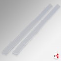 Poster Hangers, Clear Strips x2 for A4 to A0 & B3 to B0 Paper Sizes (Transparent)