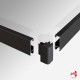 Corner Connector, for Clip Rail Picture Hanging Track (Installation Fitting)