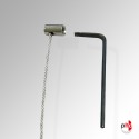 Barrel Anchor & Steel Cable, Strong Hanging Wire for Picture Rails & Moulding Hooks