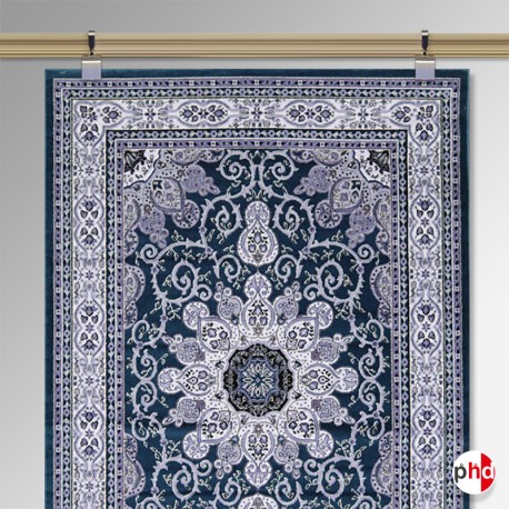 Wall Hanging Rug Kit, on Wooden Rail